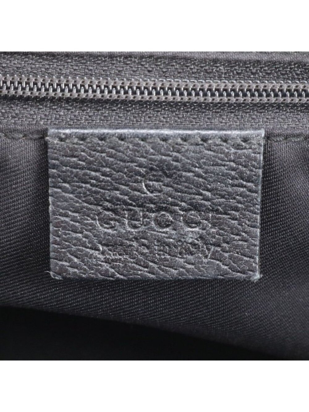 Gucci Principe GG Canvas Leather Tote Shoulder Hand Black - Picture 8 of 9